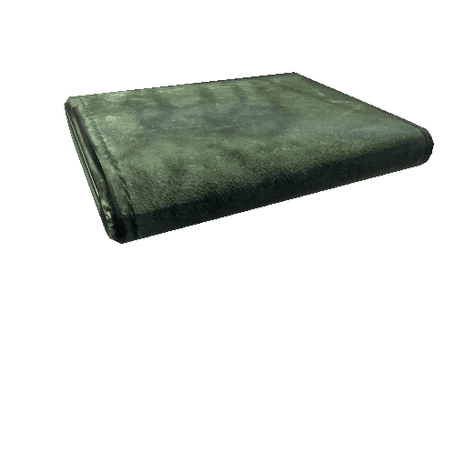 Tri Fold Wallet Green